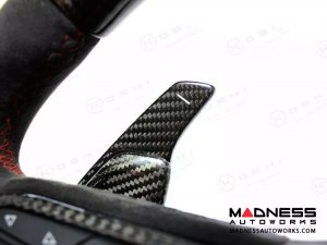 Audi RS4 Steering Wheel Paddle Shifters - Carbon Fiber 